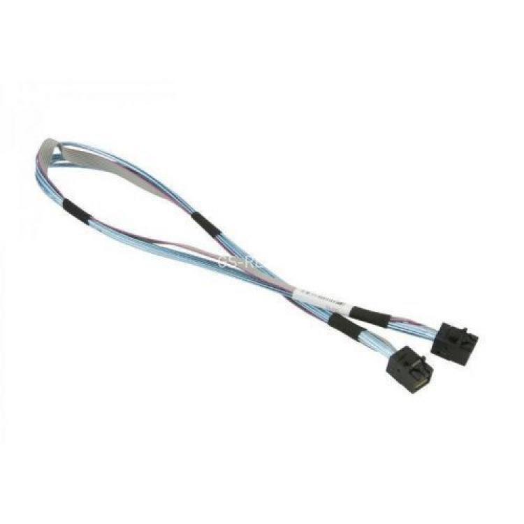 Шлейф SAS SuperMicro 1xSFF-8643 (mSASx4) To 1xSFF-8643 (mSASx4) 50cm/0,5m(CBL-SAST-0532)