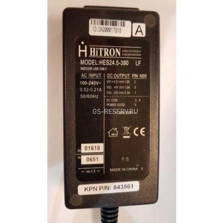Блок Питания Hitron Input 220-230V 50/60Hz 25W Output 3.3v/5v/-33v 1.8A/0.3A(HES24.5-390)