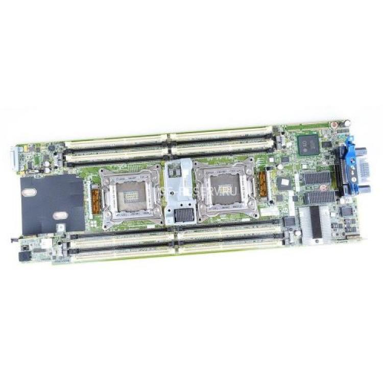 Материнская Плата HP iC600 Dual Socket 2011 12DDR3 2SAS 2PCI-E8x Riser SVGA 2xGbLAN ILO Blade-ATX 8000Mhz For BL460c Gen8 Xeon E5 V1 V2(719592-001)