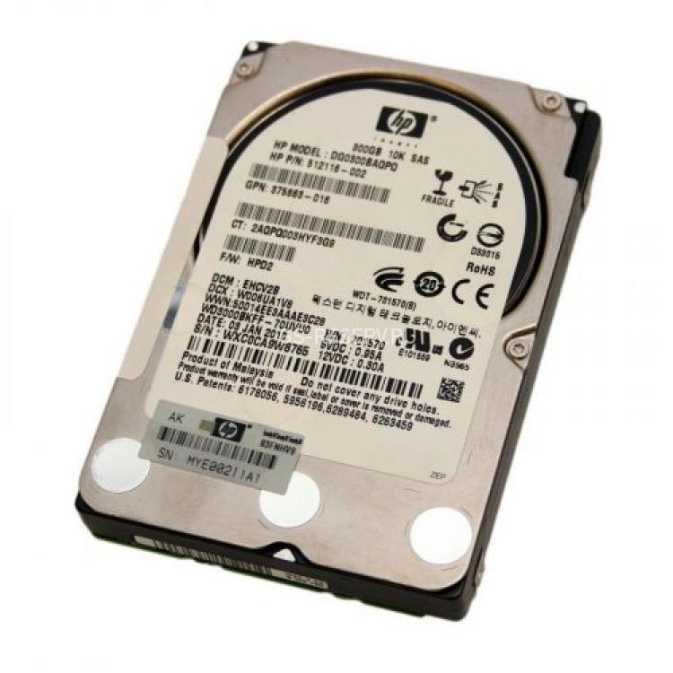 Жесткий Диск HP (Western Digital) S25 WD3000BKFF-70UVU0 300Gb (U300/10000/16Mb) Dual Port SAS 2,5" For Gen4 Gen5 Gen6 Gen7(507605-002)