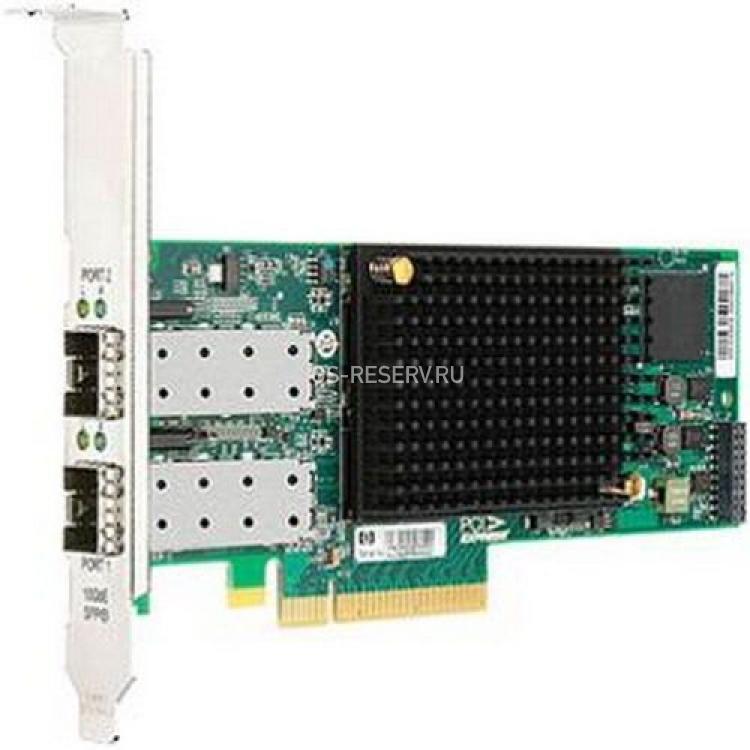 Сетевой Адаптер HP (Mellanox) ConnectX-2 VPI Dual Port QSFP InfiniBand Adapter 40Gb/s 4X QDR CX-2 HCA PCI-E8x(593412-001)