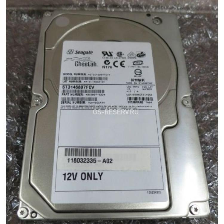 Жесткий Диск Seagate Cheetah 10K.6 146,8Gb (U2048/10000/16Mb) 40pin Fibre Channel 3,5"(9V2007)