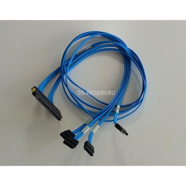 Шлейф SAS HP 1xSFF-8484 (32Pin) To 4xSATA (4xSATA Жесткий Диск или Корзина) 78cm/0,78m For ML310G3 ML310G2 ML110G2(389653-B21)