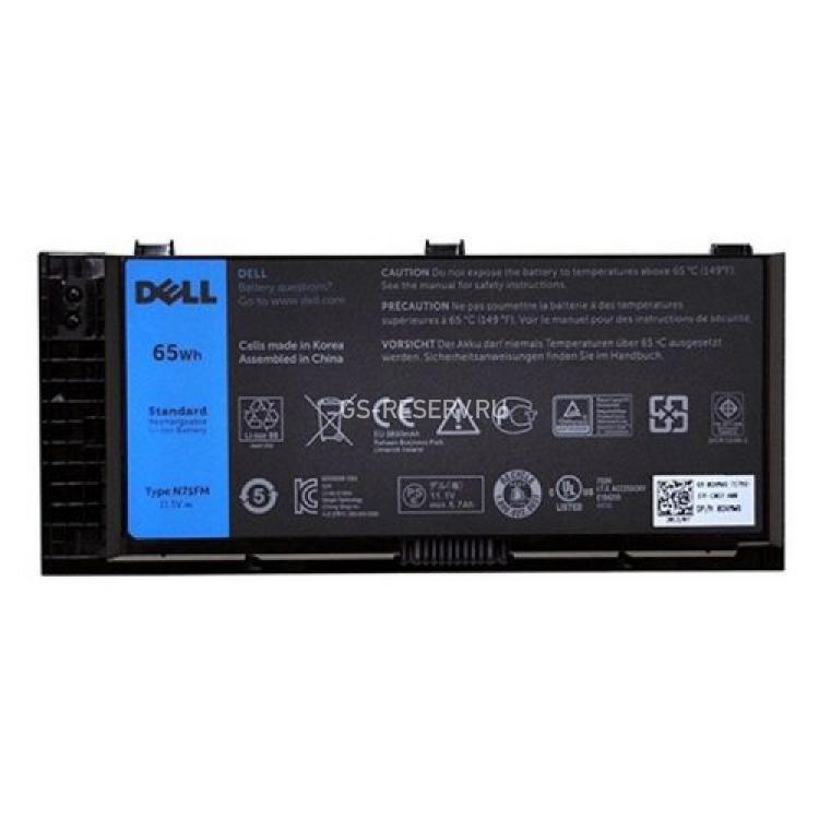 Аккумуляторная батарея Dell 11,1v 5500mAh 65Wh 6-cell для Precision M4700 M4800 M6700 M6800(451-BBGN)