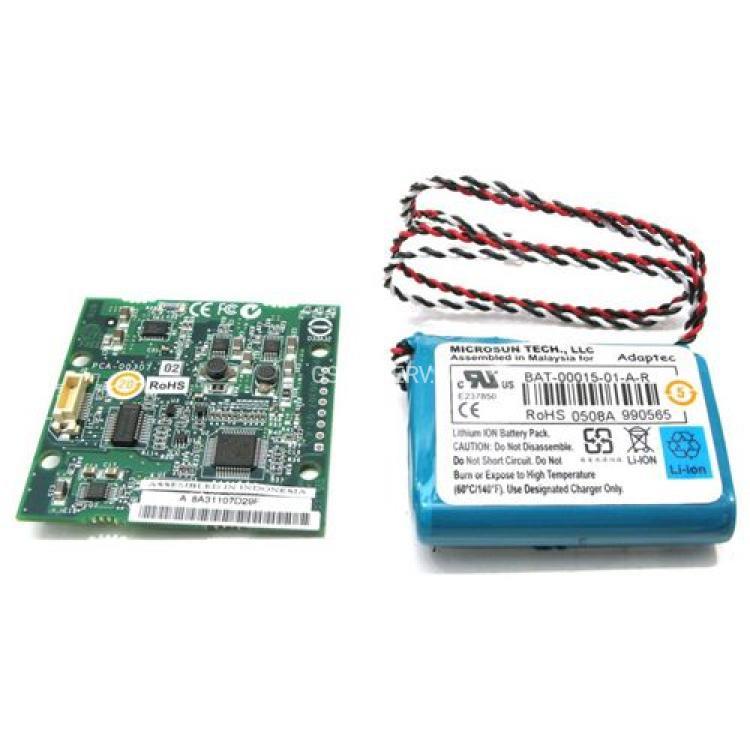 Батарея резервного питания (BBU) Adaptec 3,7v 2000mAh 7,4Wh RAID Smart Battery For 5085 51245 51645 52445 5405 5445 5805 3085 31205 31605 3405 3805(2263800-R)