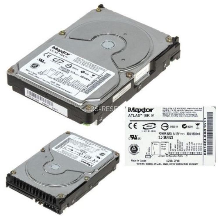 Жесткий Диск Maxtor Atlas 10K-IV 146Gb (U320/10000/8Mb) 68pin U320SCSI(8B146L)