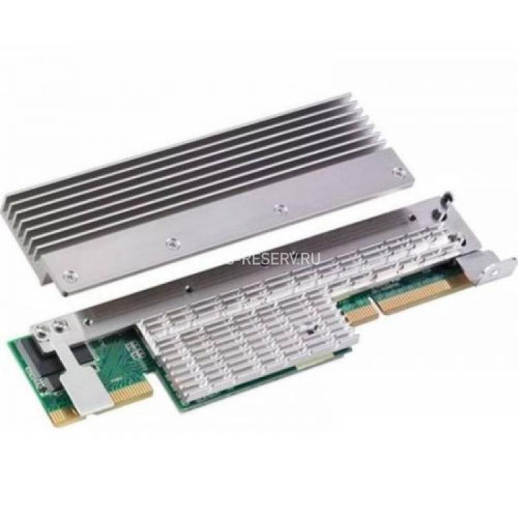 Контроллер SAS RAID Asus Pike (LSI Logic) SAS2108 512Mb 8xSAS/SATA RAID60 U600 6G For Intel P9 Z9 P8 Z8 Series AMD KG KC Series with PIKE slot(90-C1SFE0-00UBN0YZ)