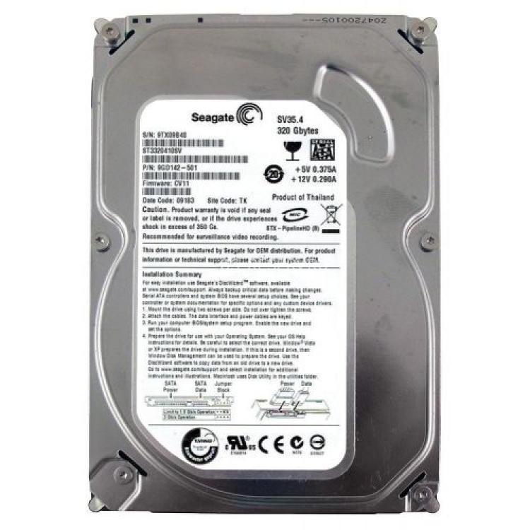 Жесткий Диск Seagate SV35.4 320Gb (U300/7200/16Mb) SATAII(ST3320410SV)