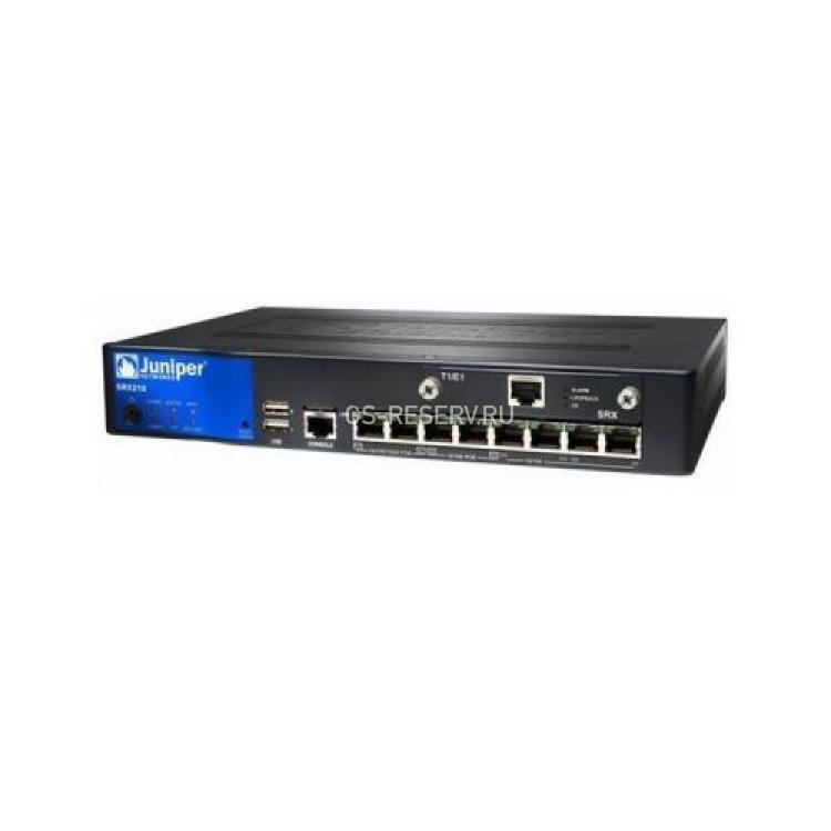 Межсетевой экран Juniper Security Appliance Firewall 16xPort 1000Base-T 2Gb-Dram 2Gb-Flash 16xRJ45 4xminiPIM 1U 19"(SRX240H2)