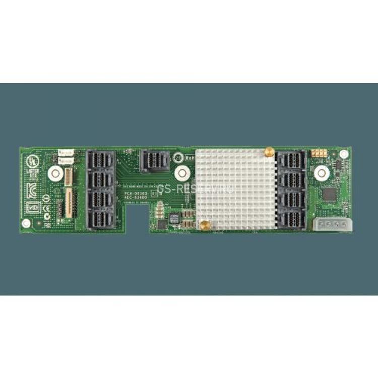 Разветвитель SAS Expander Intel (Adaptec) Int-9xSFF-8643 36xSAS/SATA U1200 12G SAS PCI-E8x 3.0 For R1208WT2GS R1208WTTGS R1304WT2GS R1304WTTGS R2208WT2YS R2208WTTYC1 R2208WTTYS R2224WTTYS R2308WTTYS R2312WTTYS(932894)