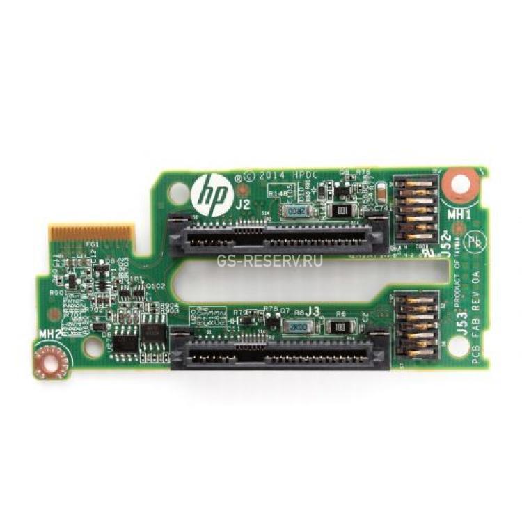 Плата Backplane HP 2xSAS/SATA SFF 2,5" For BL460c Gen9(740045-001)