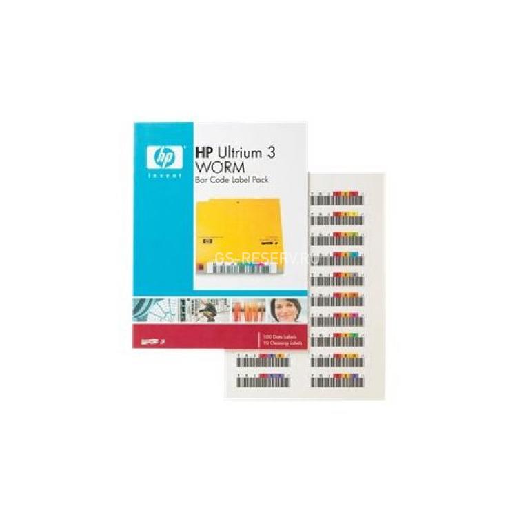 Комплект Bar Code Наклеек HP LTO3 WORM(Q2008A)